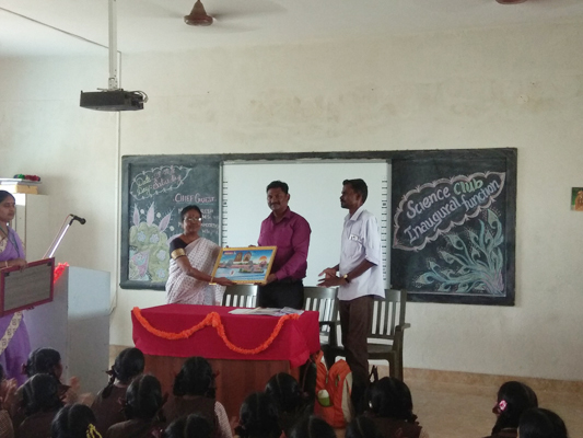 Science Club Inauguration is conducted in this school on 28th July, Saturday.