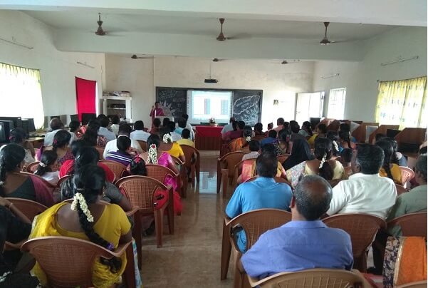 Parents - Teachers Association was conducted on 04.08.18, for 11th std.
