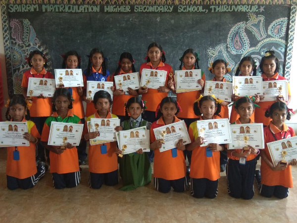 67 students participated in the Sivapuranam Natiya Vaibhavam 2019 Dance program, organised by "Divine Fine Arts Sabha" for Traditional Book of records and Tresure hunt record held at Arulmigu Thiyagaraja Swamy Temple at Thiruvarur.