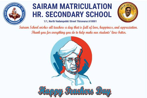 Celebrating Dedication Sairam School Thanks Its Teachers on 05-09-2024