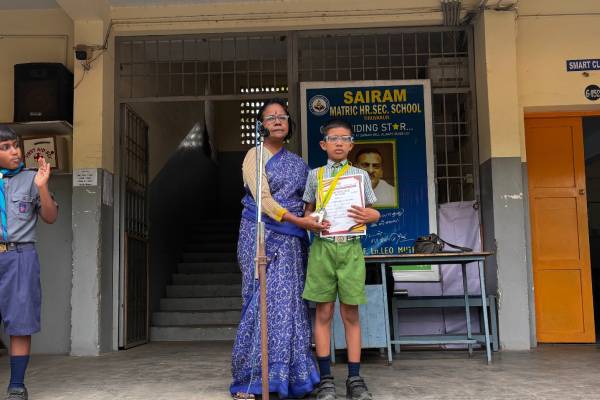 Y. Ashwith Shines with 3rd Place in Yoga Competition